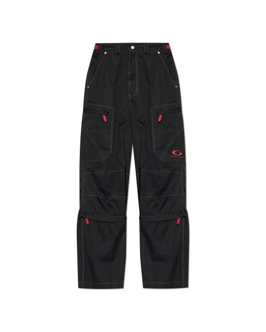 Balenciaga Black Cargo Pants for men