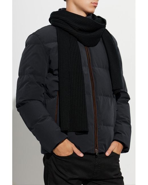 Paul & Shark Red Wool Scarf