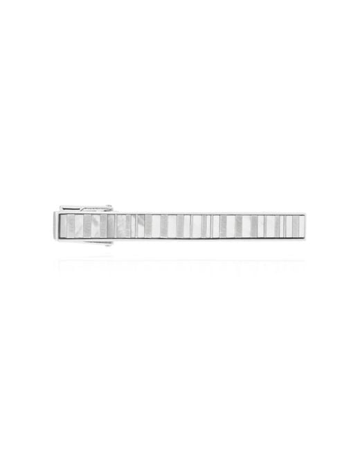 Paul Smith White Tie Clip for men