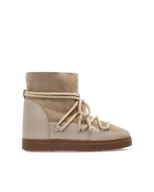 Inuikii Brown "Classic Wedge" Snow Boots