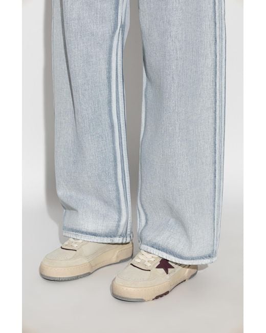 Golden Goose Deluxe Brand White 'Forty2' Sports Shoes