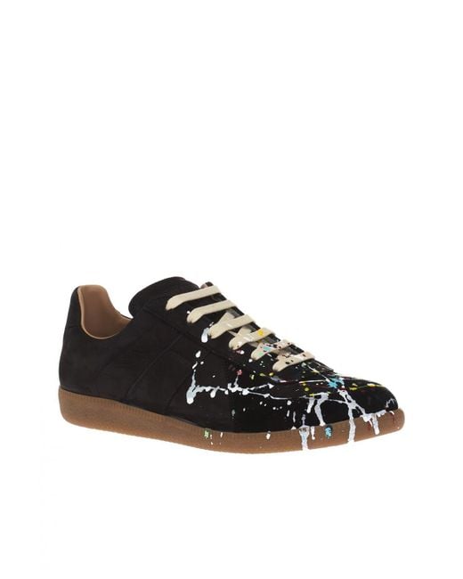 Maison Margiela Replica 'Paint Splatter - Black