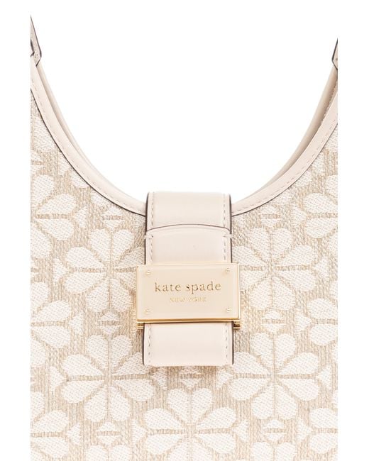 Kate Spade Natural Shoulder Bag "Flower"