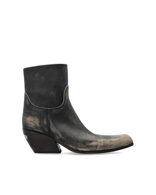 Balenciaga Black 'Memphis' Heeled Ankle Boots
