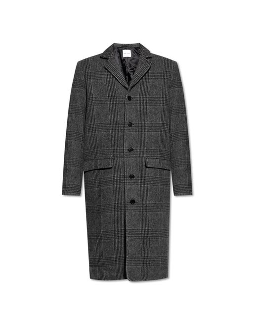 Samsøe & Samsøe Black Coat 'Sajilla' for men