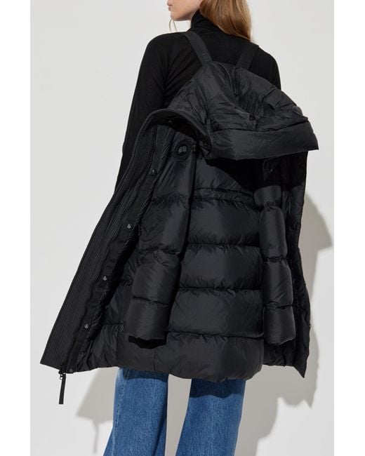 Canada Goose Black Down Jacket With Hood