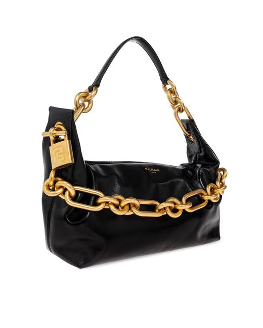 Balmain Black Handbag 'Sync Medium'