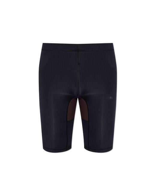 MM6 by Maison Margiela Blue Shorts From The "Beachwear" Line for men