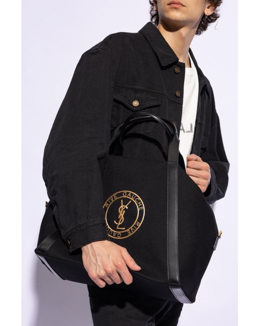 Saint Laurent Black Shopper Bag, for men