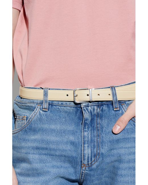 Dolce & Gabbana Natural Leather Belt