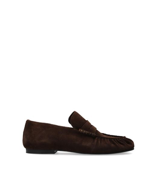 Alohas Brown 'Aven' Leather Loafers