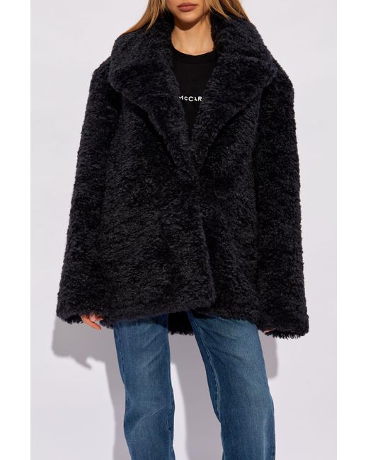 Stella McCartney Black Fur Jacket,