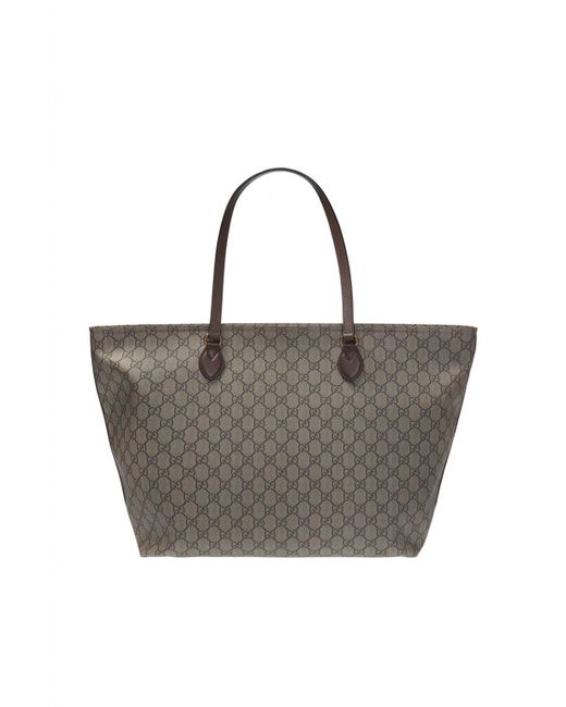 Gucci Gray 'ophidia' Shopper Bag