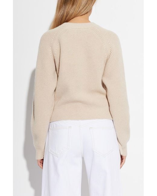 Isabel Marant White Sweater "Tulliam"