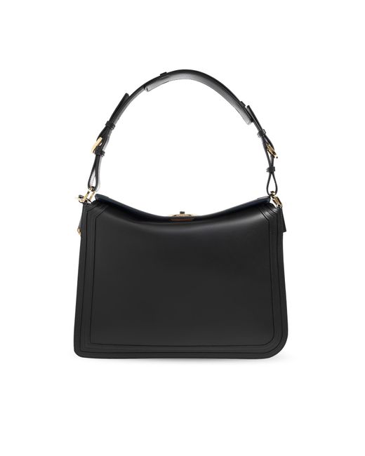 Lanvin Black 'Compagnon' Shoulder Bag