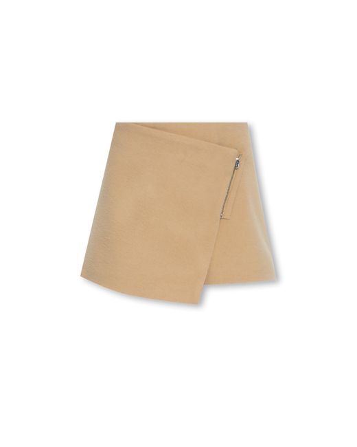Ixiah Natural 'rockafellar' Asymmetrical Skirt,