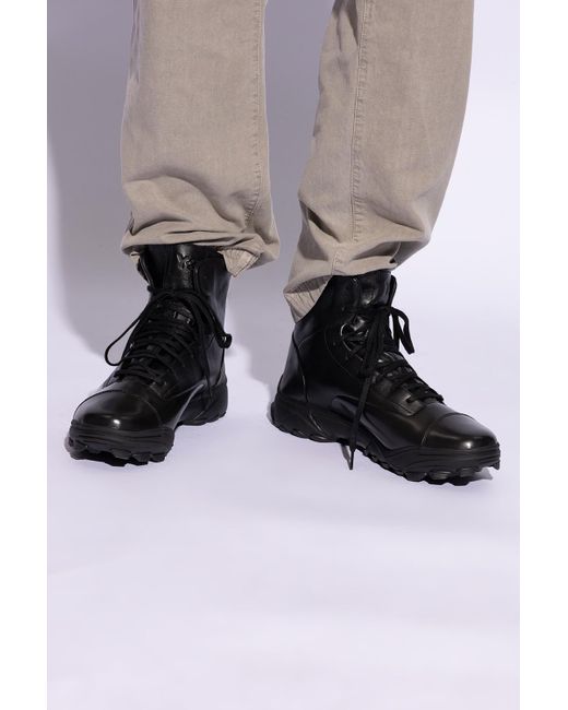 Y-3 Black 'gsg9' High-top Sneakers, for men