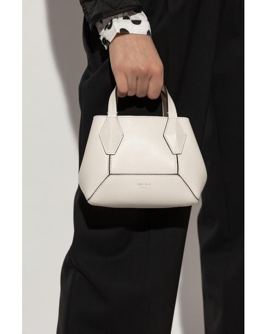 Jimmy Choo White Handbag Diamond Xs