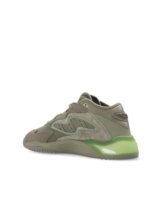 adidas Originals Leather 'streetball Ii' Sneakers in Green for Men | Lyst