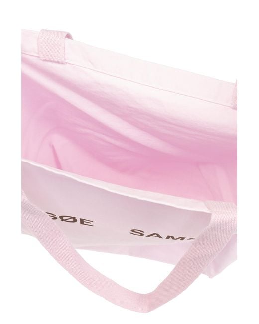 Samsøe & Samsøe Pink 'frinka' Shopper Bag,