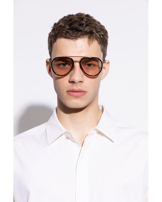 David Beckham Metallic Sunglasses for men