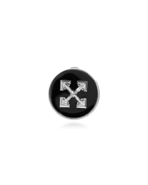 Off-White c/o Virgil Abloh Black Single Earring for men
