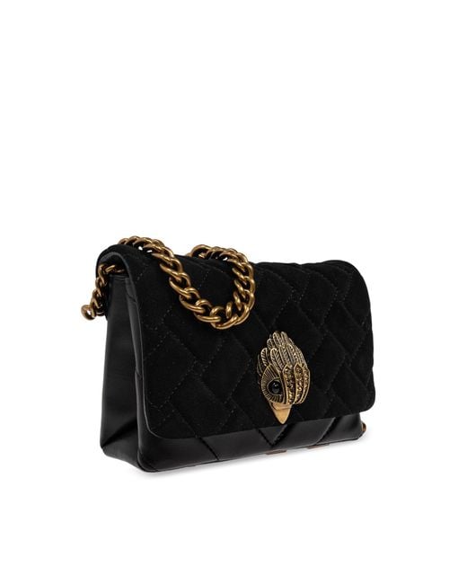 Kurt Geiger Black Shoulder Bag ‘Kensington Mini’