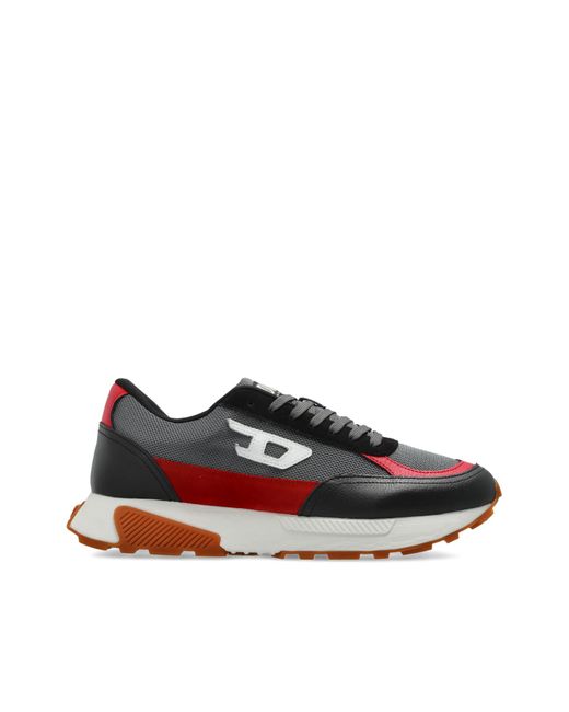DIESEL Black 'S-Tame D-Up' Sports Shoes for men