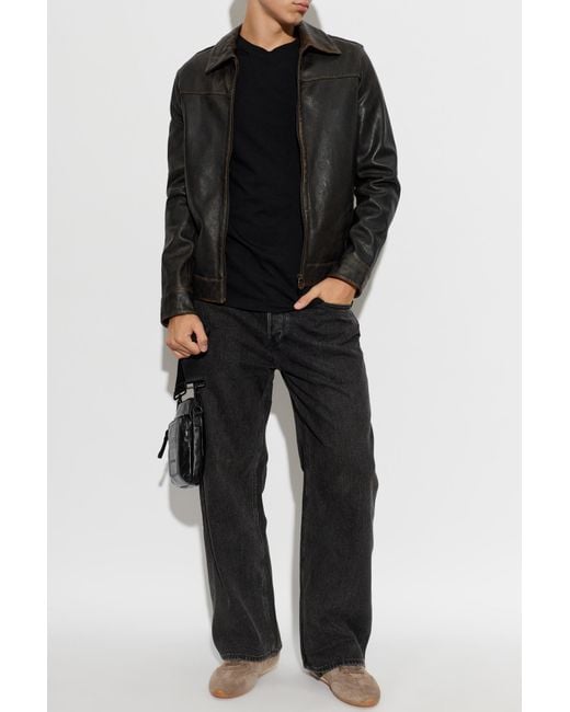 AllSaints Black Three-Pack Of 'Tonic' T-Shirts for men
