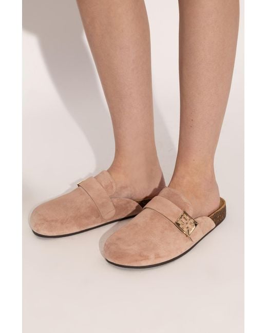 Tory Burch Pink Mellow Slides