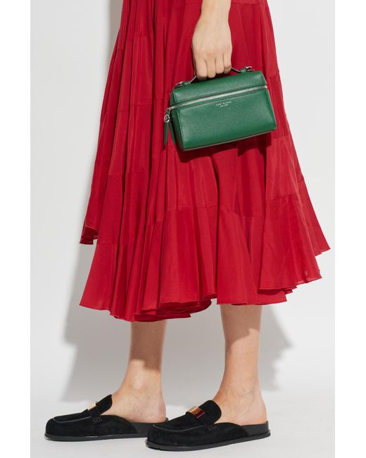 Tory Burch Green 'Slim' Handheld Bag