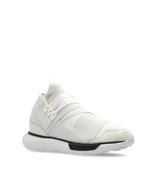 Y-3 White 'qasa' Sneakers,