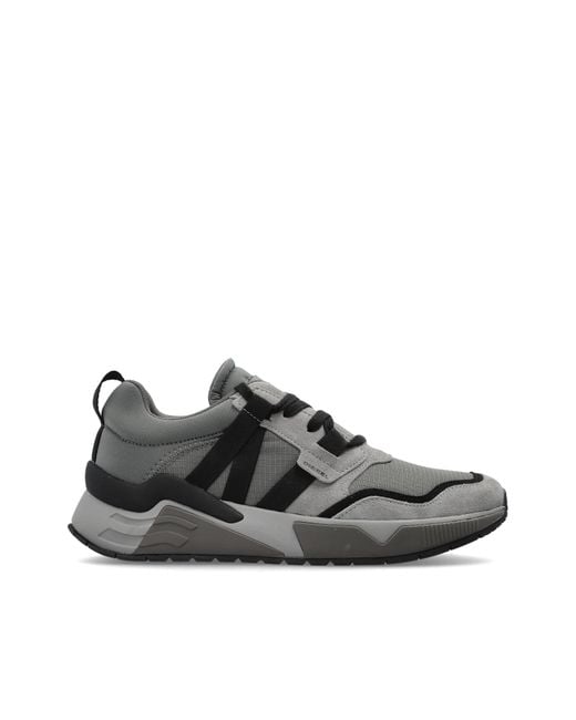 DIESEL Black 'S-Brentha' Sports Shoes for men