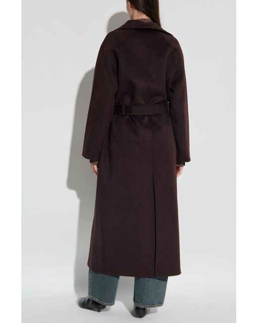 Samsøe & Samsøe Black Coat 'Sahanne'