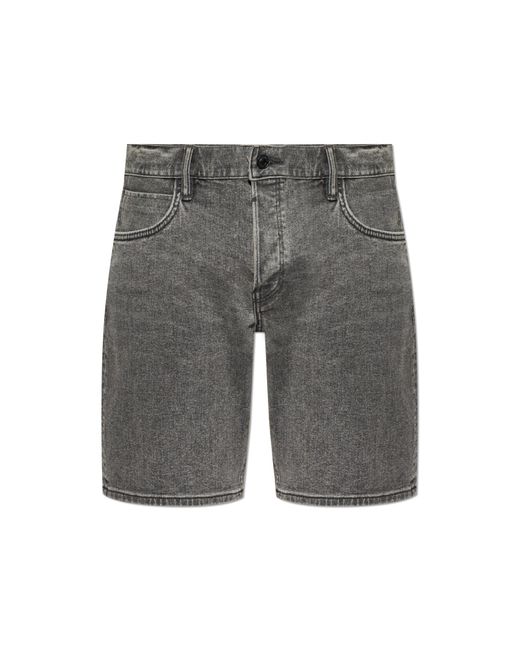 AllSaints Gray "Switch" Shorts for men