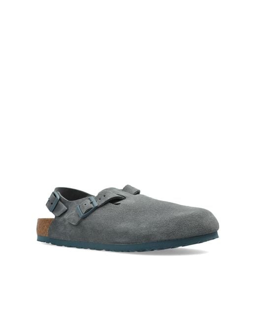 Birkenstock White "Tokio Ii Suede" Shoes for men
