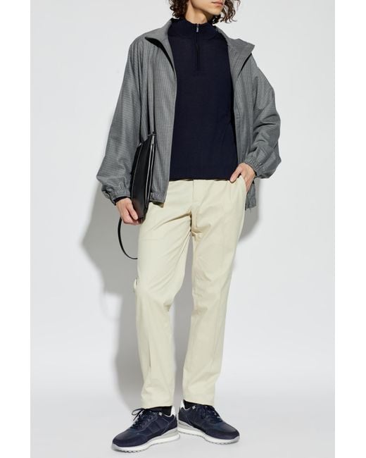 Paul & Shark Blue Wool Sweater for men