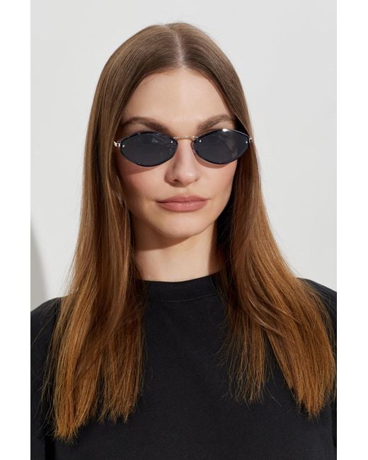 Jacquemus Blue Sunglasses