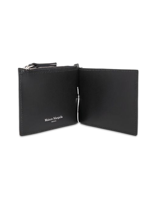 Maison Margiela Black Wallet With Logo for men
