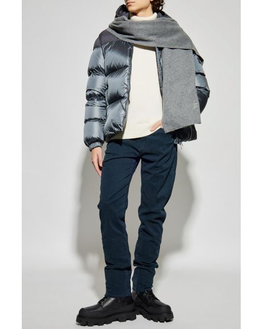Add Blue Down Jacket for men