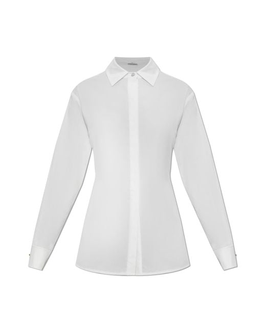 Cult Gaia White Atlas Shirt