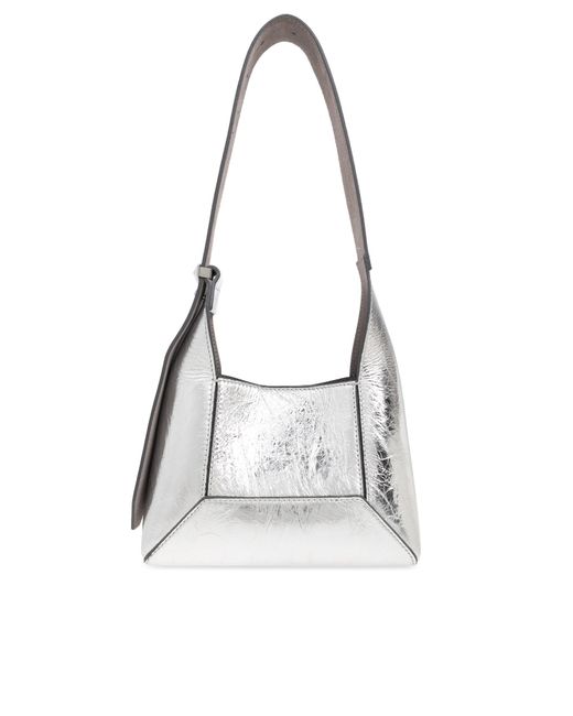 Jimmy Choo White Shoulder Bag 'Diamond Small'