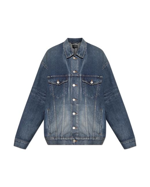 Balenciaga Blue Denim Jacket