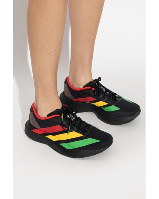 Adidas Originals Green 'Adizero Evo Sl Woven W' Sports Shoes