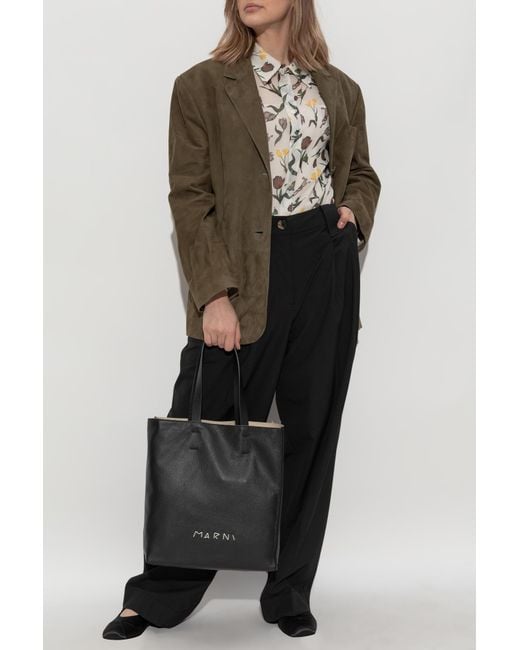 Marni White Silk Shirt