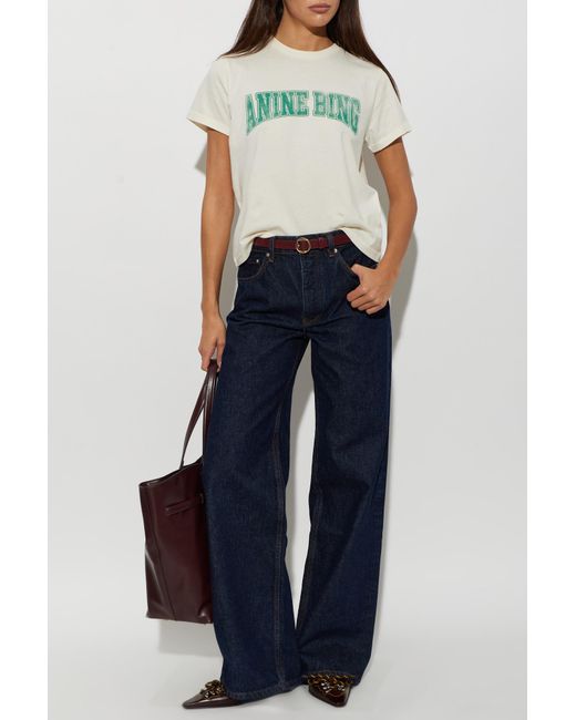 Anine Bing Blue 'Hugh' Jeans