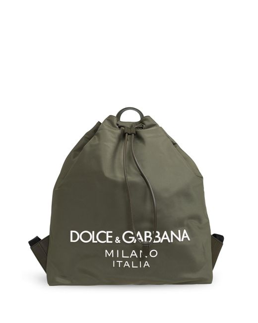 Dolce & Gabbana Green Backpacks for men