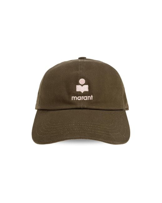 Isabel Marant Green "Tomas" Baseball Cap