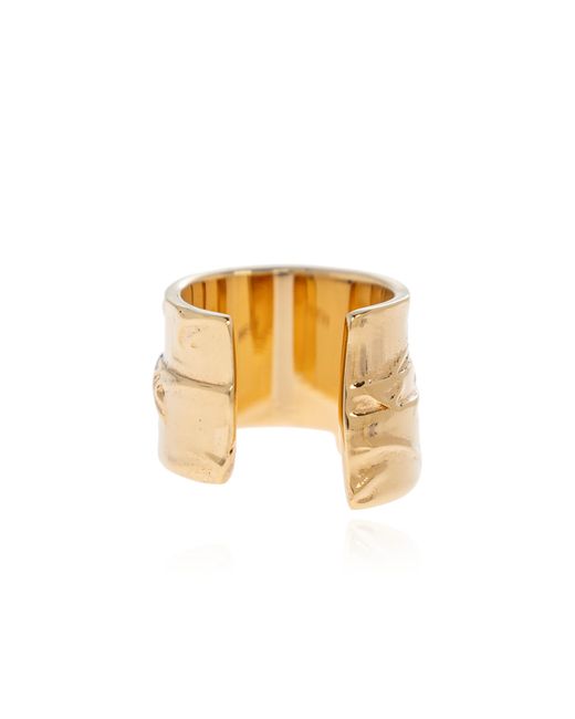Givenchy Black Brass Ear Cuff