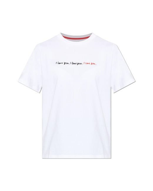 Kate Spade White T-Shirt With Print